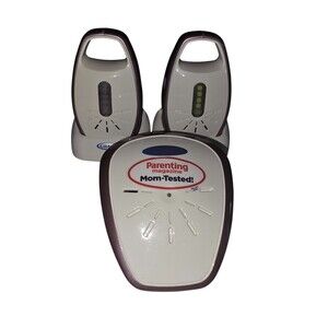 Graco Secure Coverage Digital Baby Monitor with Vibration (2) Parent Unit TESTED